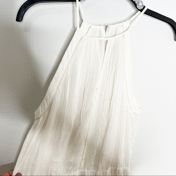 Parker Bruna Ivory Crepe Dress - Picture 4 of 9